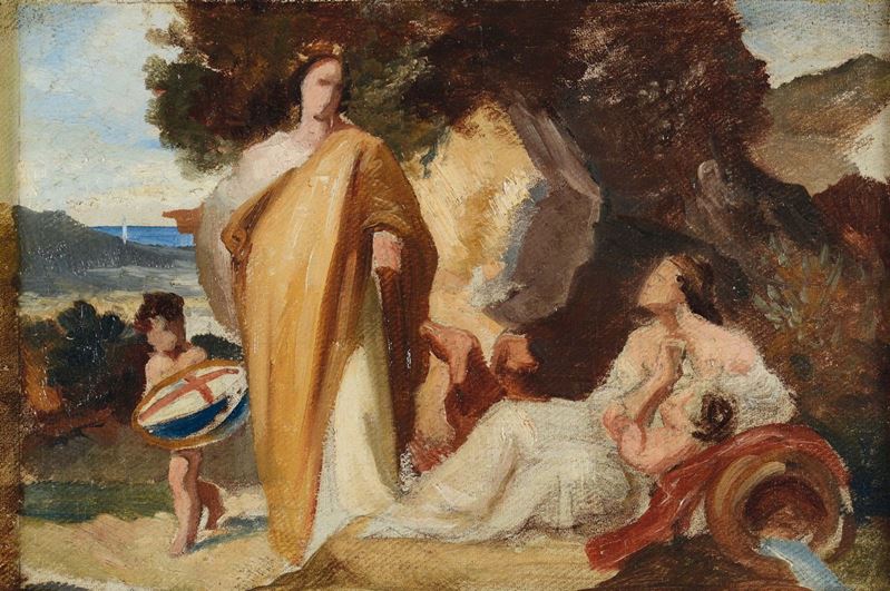 Francesco Semino (Genova 1832-1883) Genova  - Auction 19th and 20th century paintings - Cambi Casa d'Aste