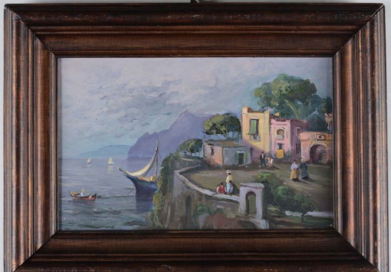 Anonimo del XIX-XX secolo Paesaggio  - Auction Asta a Tempo Antiquariato - Cambi Casa d'Aste