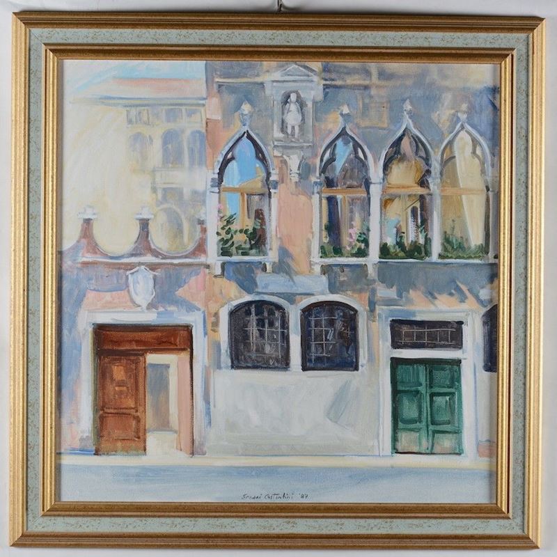 Costantini Emani : Costantini Emani (1922-2007) Venezia  - Auction Paintings Timed Auction - Cambi Casa d'Aste