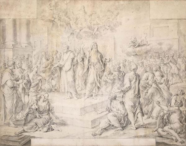 Niccolò Ricciolini (Roma 1687-1772) San Paolo e San Barnaba a Lystra