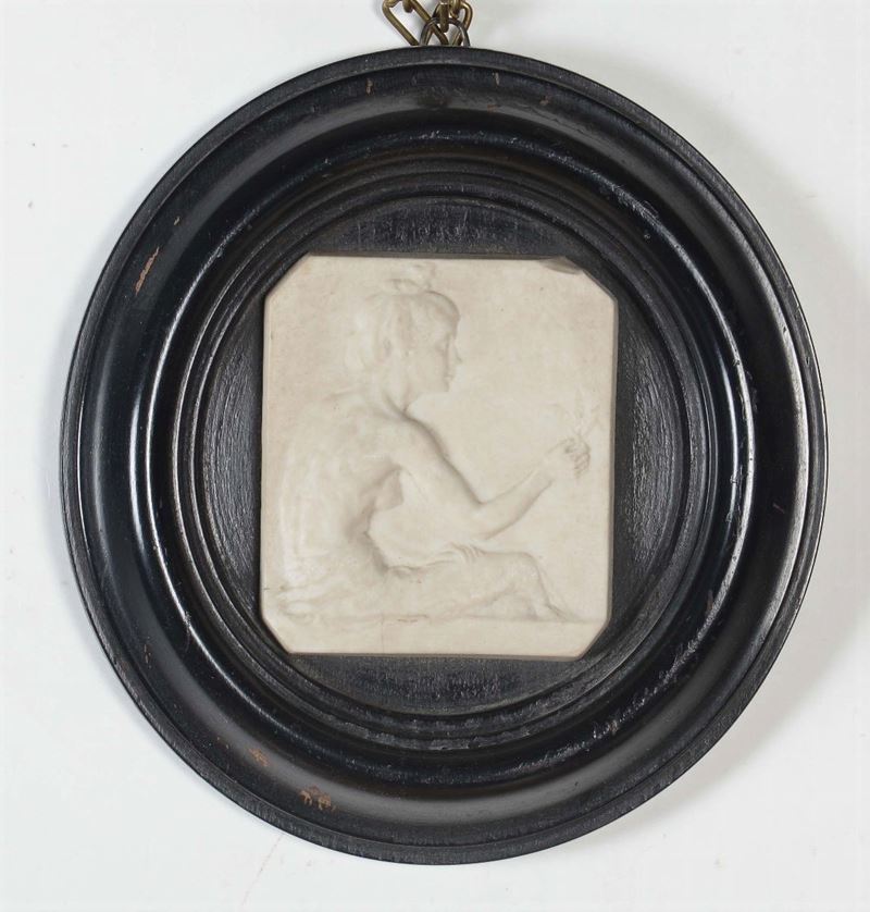 Bassorilievo in marmo, XX secolo  - Auction Antique Online Auction - Cambi Casa d'Aste