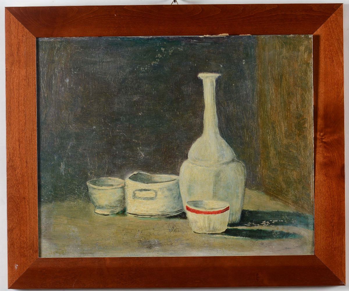 Lotto di Dodici Dipinti Raffiguranti Nature Morte, XX Secolo