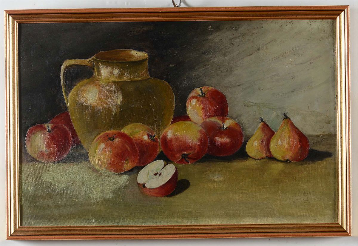 Lotto di Dodici Dipinti Raffiguranti Nature Morte, XX Secolo