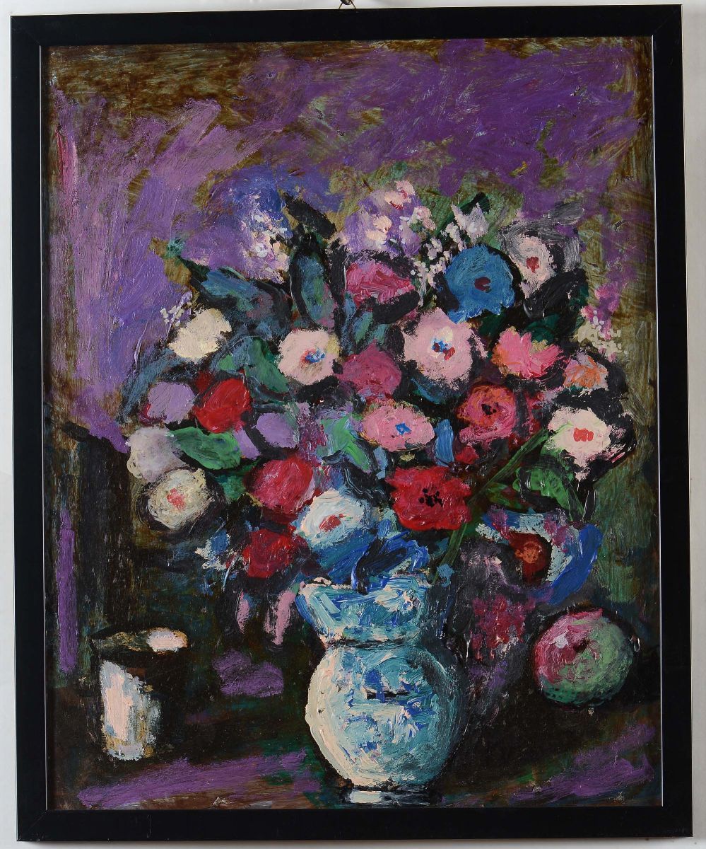 Lotto di Dodici Dipinti Raffiguranti Nature Morte, XX Secolo