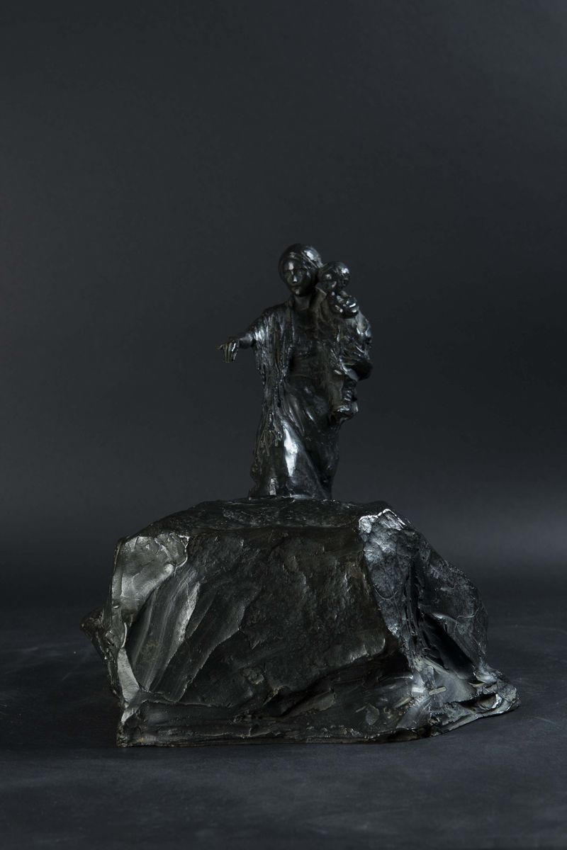 Pavel Petrovitch Trubetskoy (1866-1938)bozzetto per Monumento ai Caduti di Pallanza