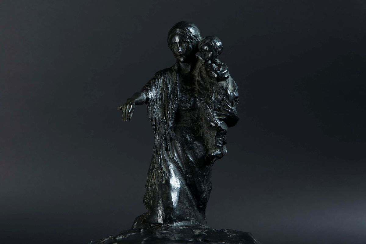 Pavel Petrovitch Trubetskoy (1866-1938)bozzetto per Monumento ai Caduti di Pallanza