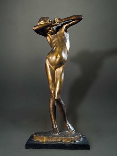 Domenico Ghidoni (1857-1920)nudo Femminile