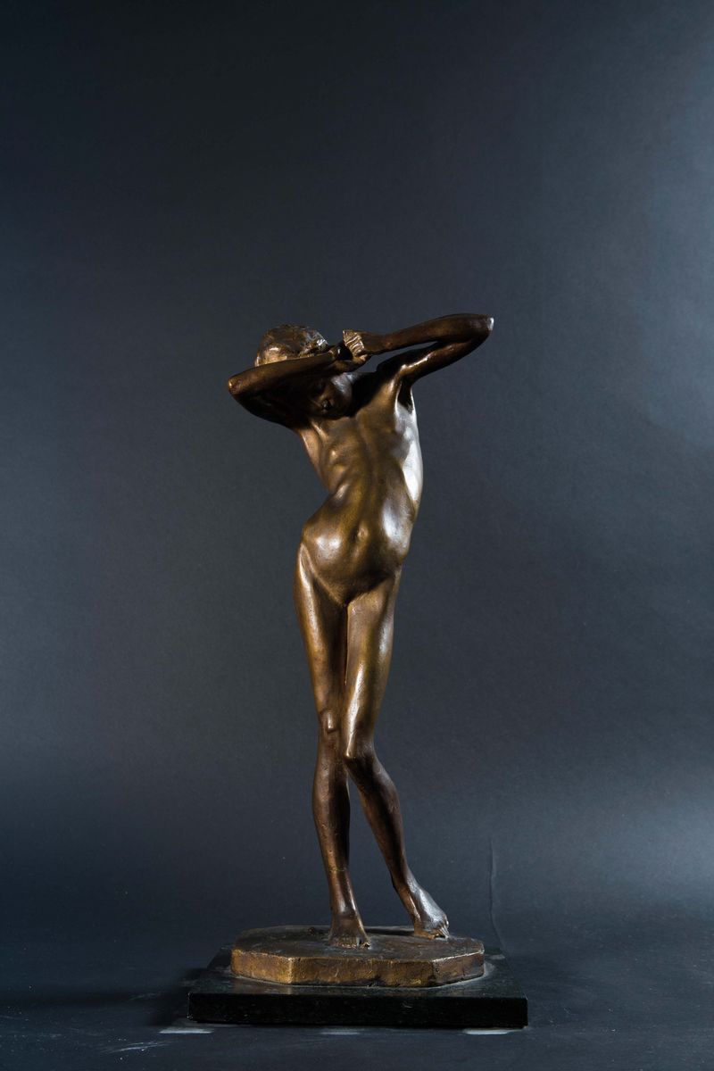 Domenico Ghidoni (1857-1920)nudo Femminile