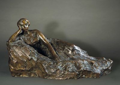 Eugenio Pellini (1964-1934)donna Sdraiata