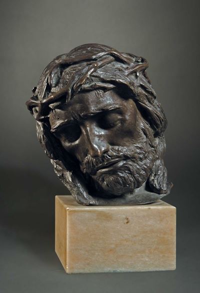 Arrigo Minerbi (1881-1960)testa di Cristo