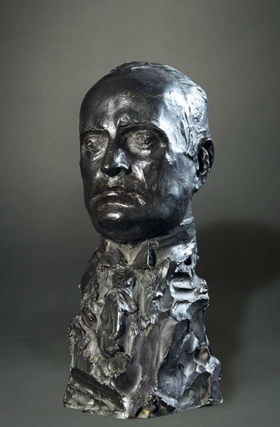 Pavel Petrovitch Trubetskoy (1866-1938)busto di Benito Mussolini