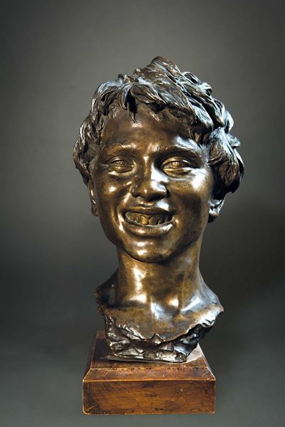 Vincenzo Gemito (1852-1929)testa Dell'acquaiolo