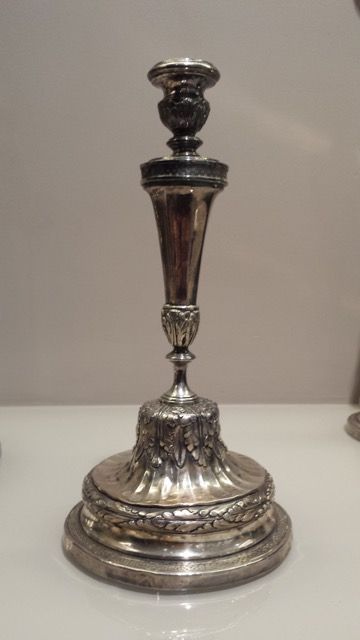 Coppia di Candelieri in Argento, XVIII Secolo