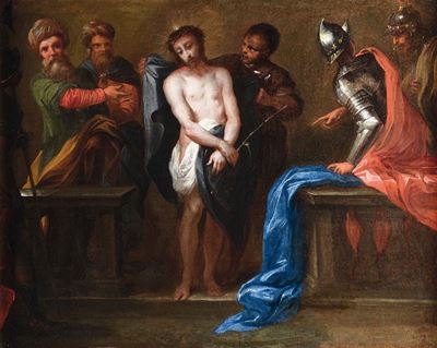 Bartolomeo Biscaino (genova 1629 - 1657)ecce Homo