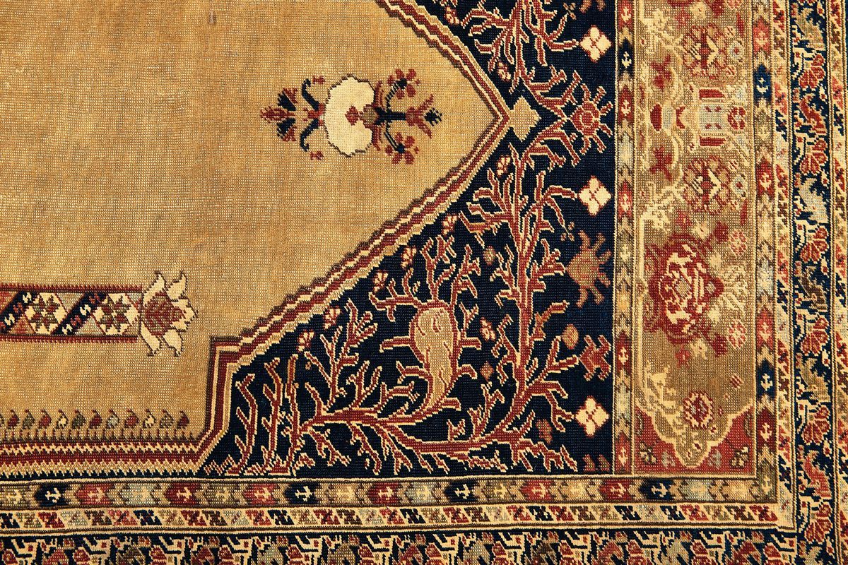 Tappeto Ovest Anatolia Panderma XIX Secolo