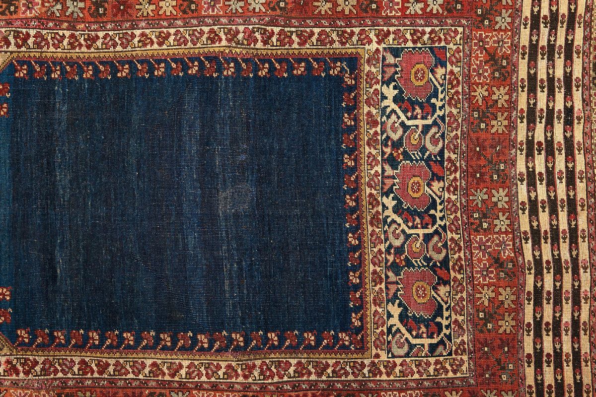 Tappeto Ovest Anatolia Ghiordes Fine XIX Inizio XX Secolo