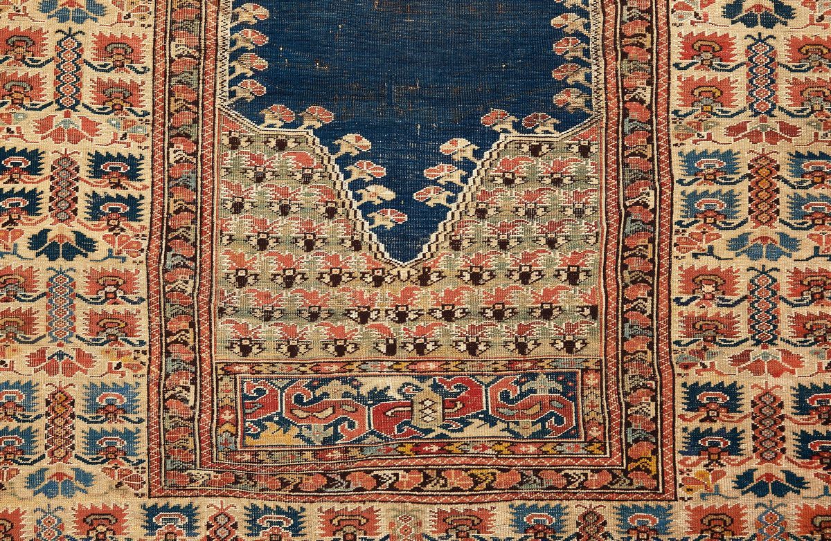 Tappeto Ovest Anatolia Ghiordes Inizio XIX Secolo