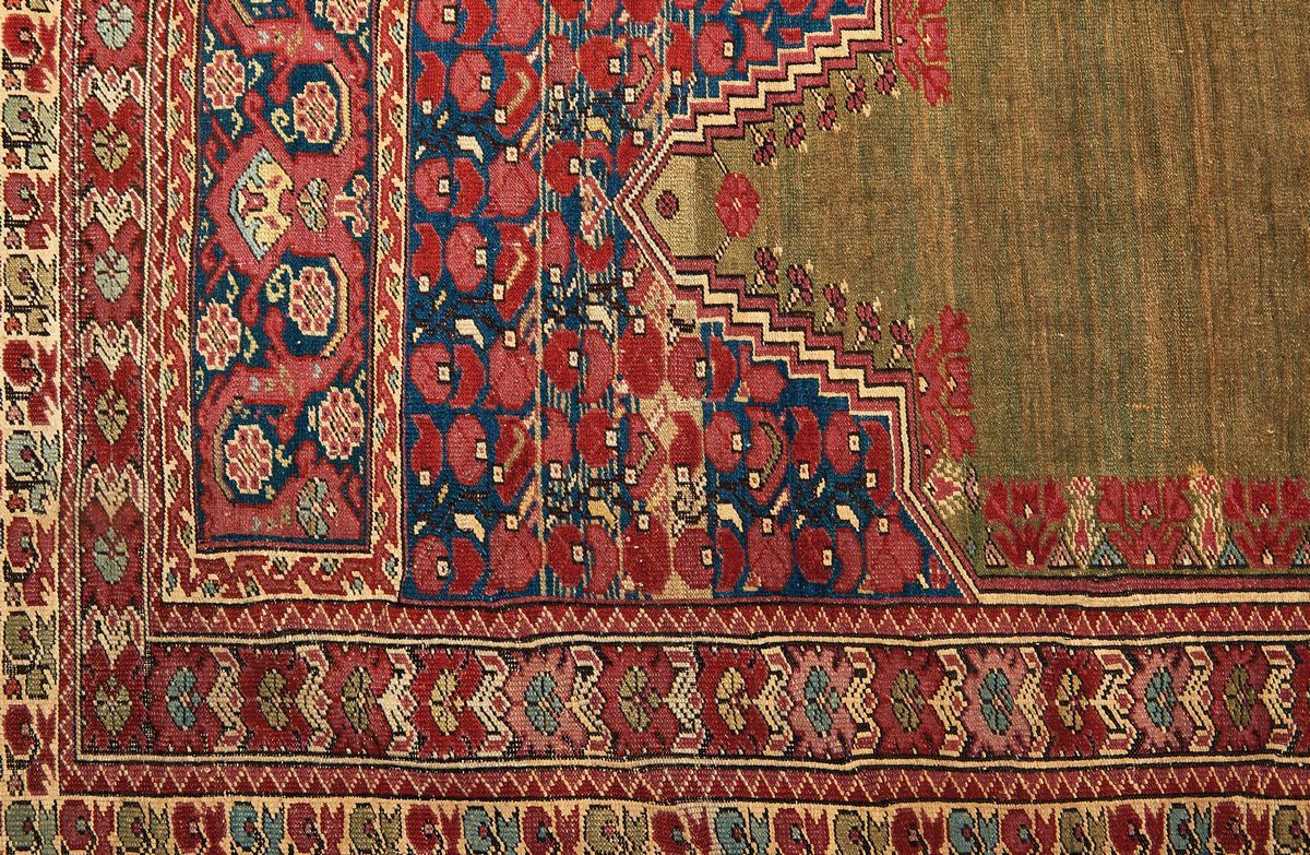 Tappeto Ovest Anatolia Ghiordes Inizio XIX Secolo