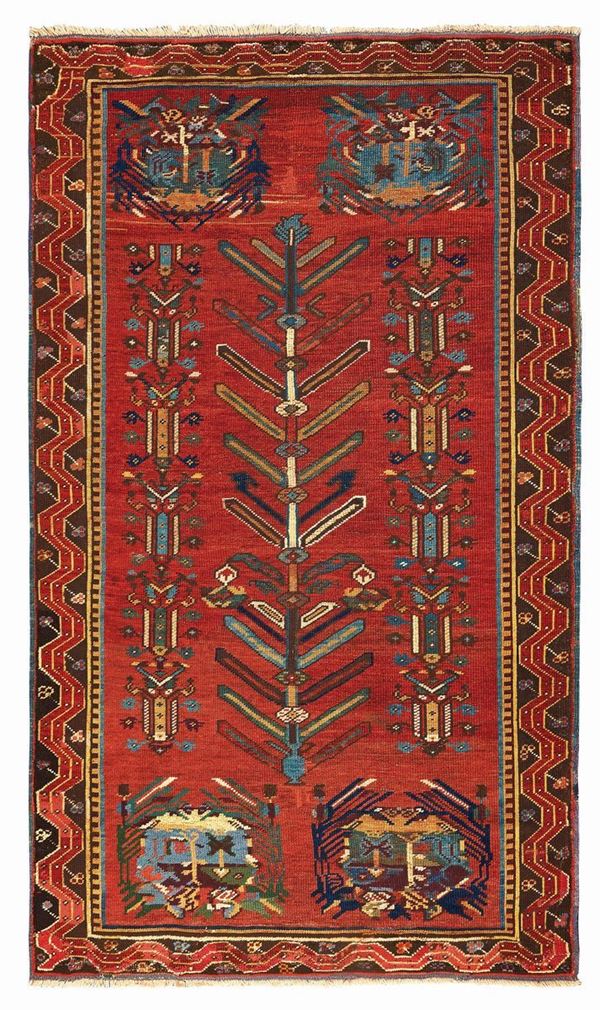 An anatolia rug late 19th century cm 210x124.