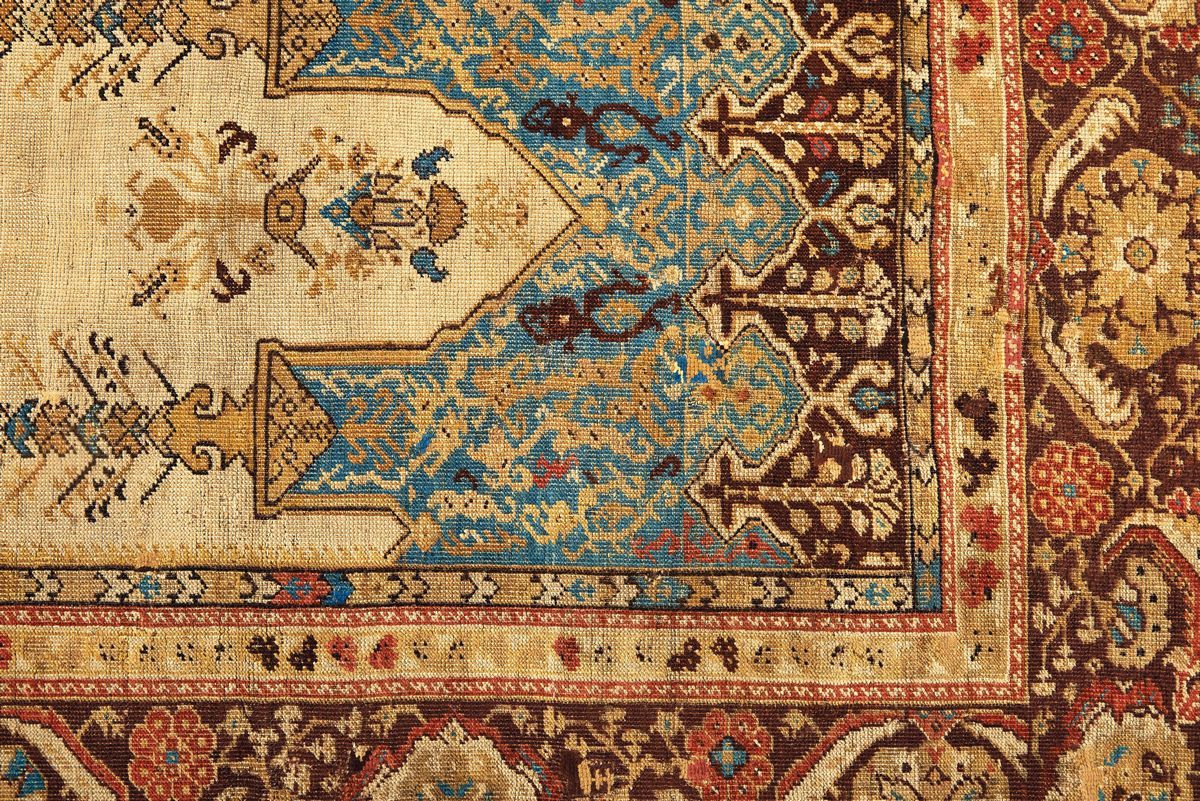 Tappeto Ovest Anatolia Koula Inizio XIX Secolo