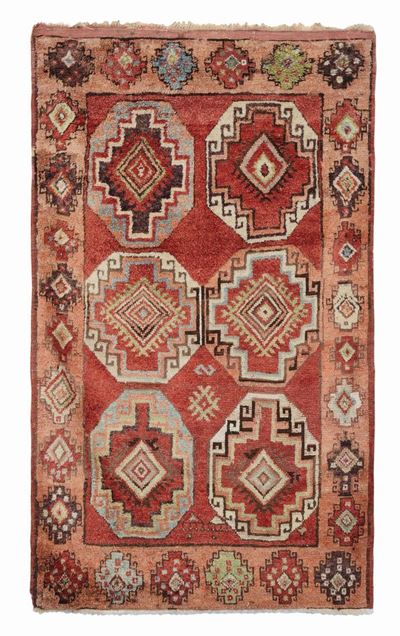Tappeto Anatolico Konia Yatak Epoca 1880