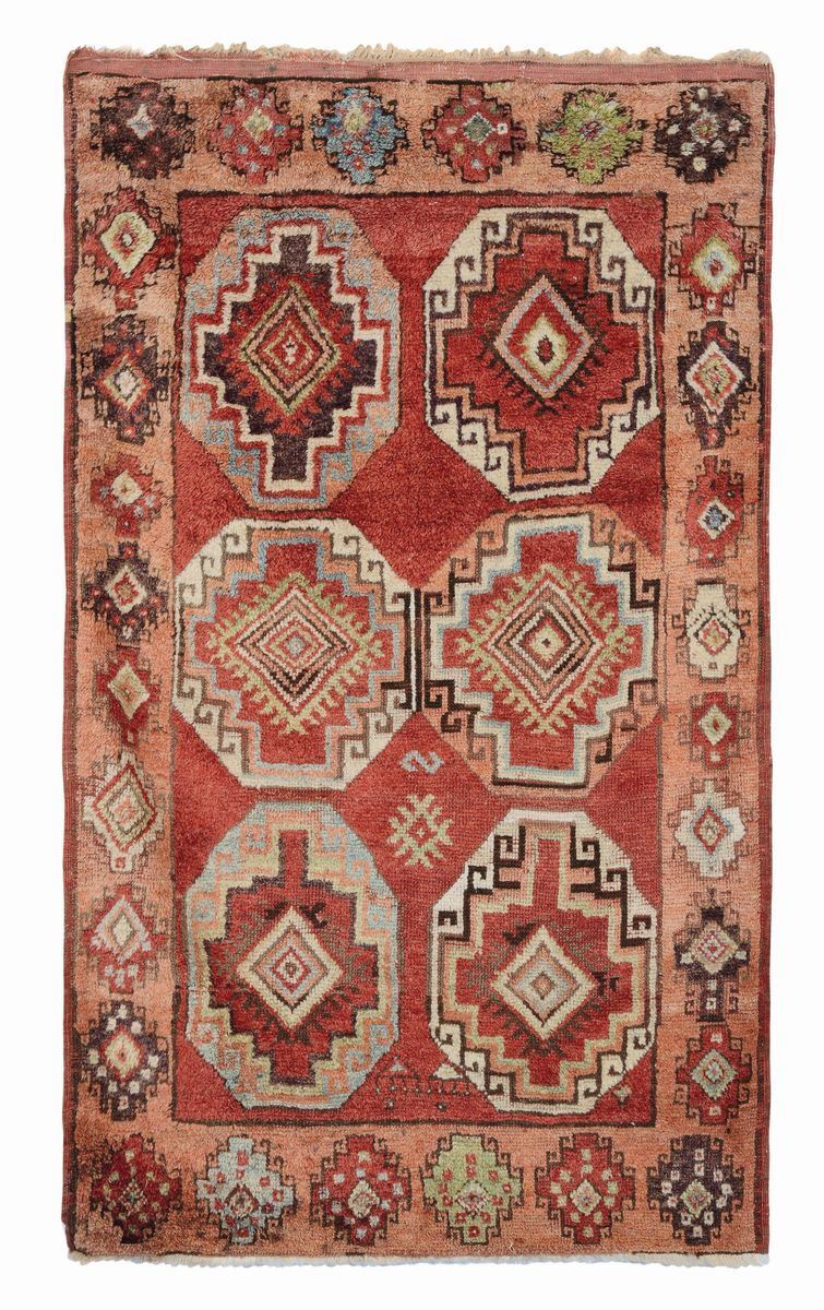 A Yatak Konia rug, 1880 circa, cm 200x125  - Auction Fine Carpets - Cambi Casa d'Aste