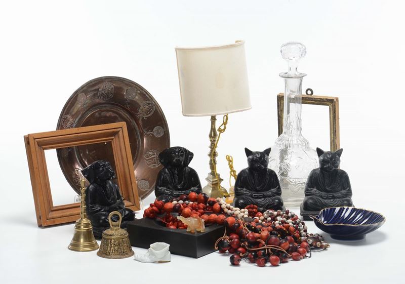 Lotto misto di oggetti  - Asta Antiquariato - Cambi Casa d'Aste