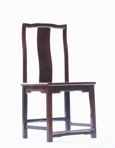 Sedia in Legno di Homu, Cina, Dinastia Qing, XIX Secolo