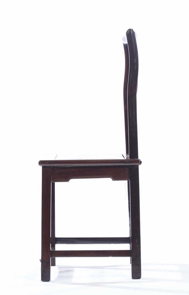 Sedia in Legno di Homu, Cina, Dinastia Qing, XIX Secolo