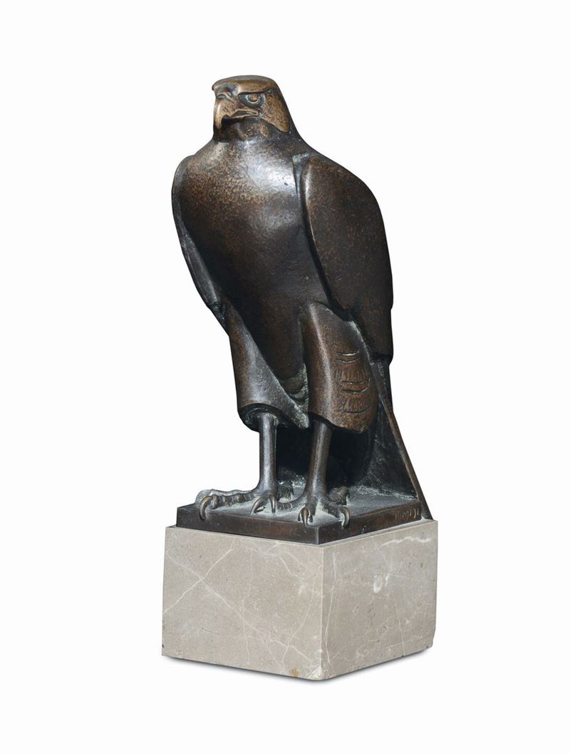 Ennio Tomai (1893-1969) Rapace  - Asta Antiquariato - Cambi Casa d'Aste