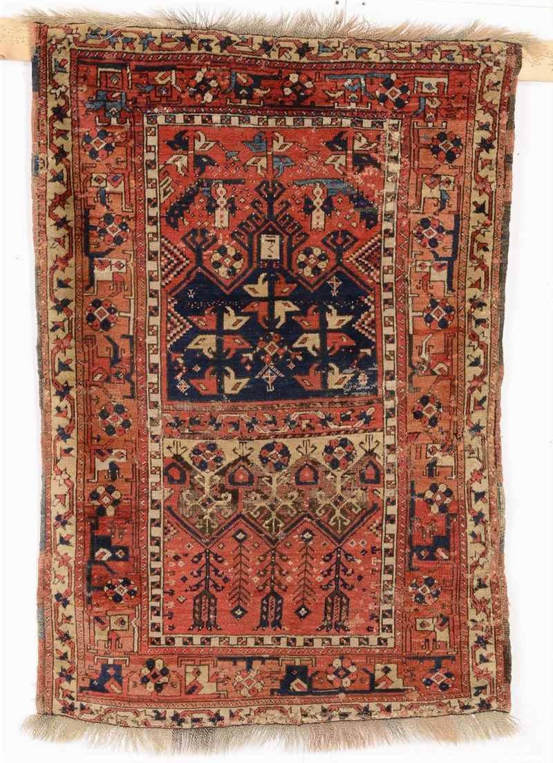 Tappeto anatolico Melas, fine XIX inizio XX secolo  - Auction Carpets - Time Auction - Cambi Casa d'Aste