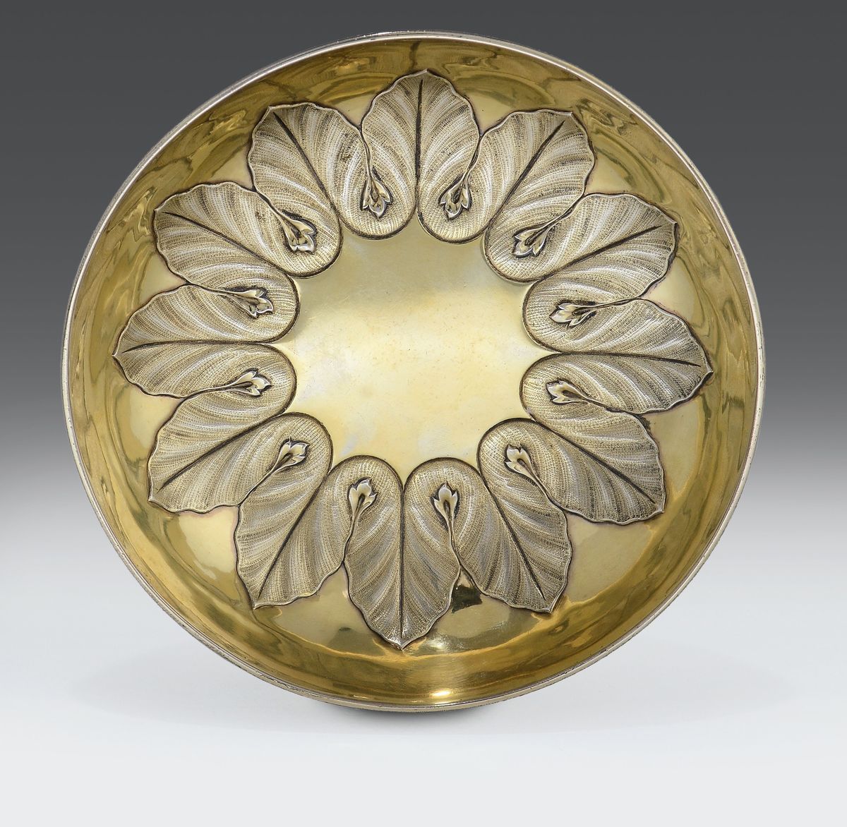 Ciotola in Argento Dorato, Londra 1827, Collezione Bulgari