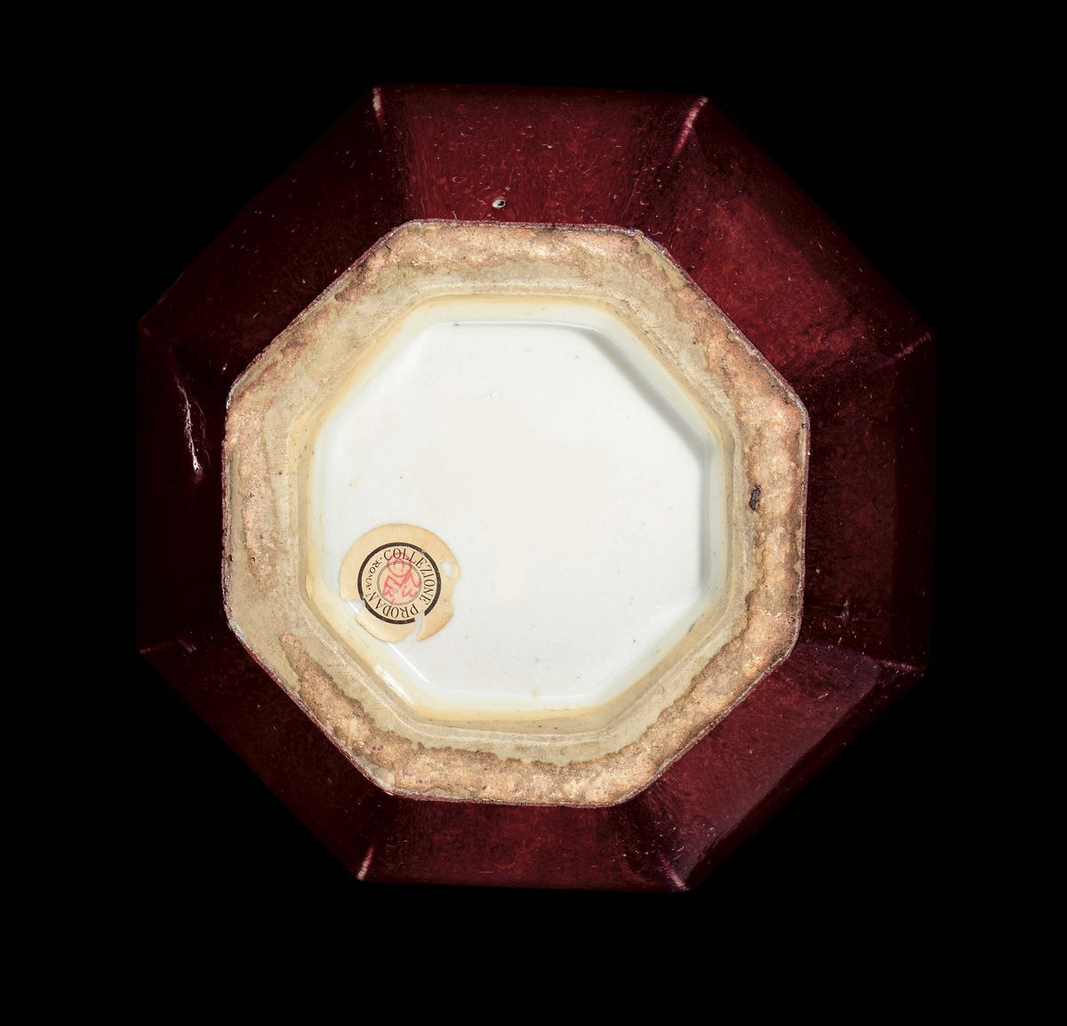 Vaso in Porcellana Monocroma Sangue di Bue, Cina, Dinastia Qing, XIX Secolo