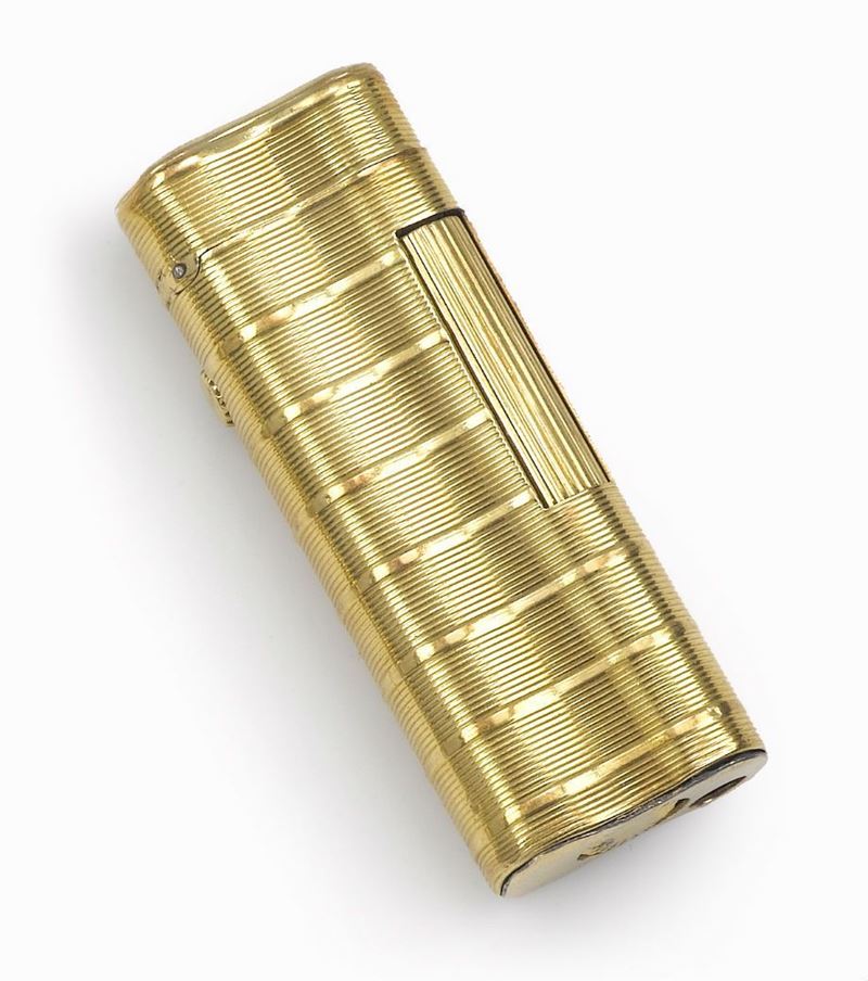 A gold plated lighter  - Auction Fine Art - Cambi Casa d'Aste