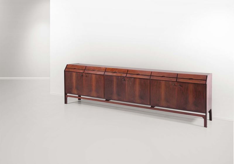 Credenza in legno di palissandro.  - Auction Design - III - Cambi Casa d'Aste