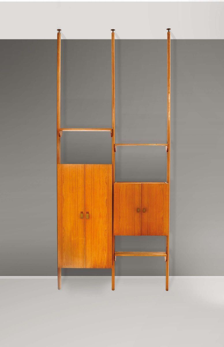 Libreria in legno.  - Auction Design - III - Cambi Casa d'Aste