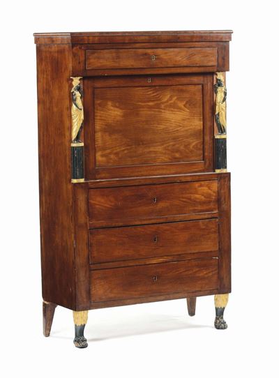 Secretaire Impero Lastronato, XIX Secolo