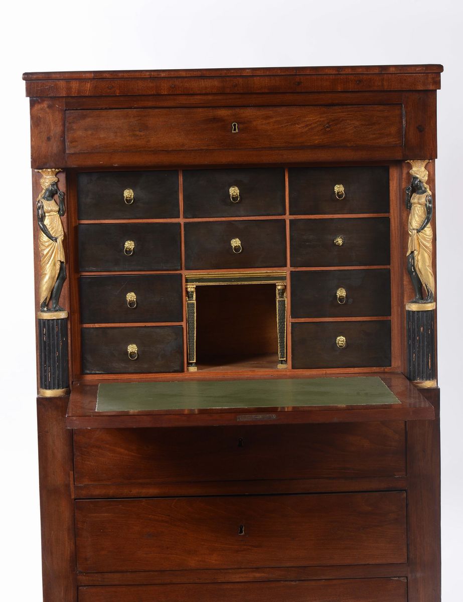 Secretaire Impero Lastronato, XIX Secolo