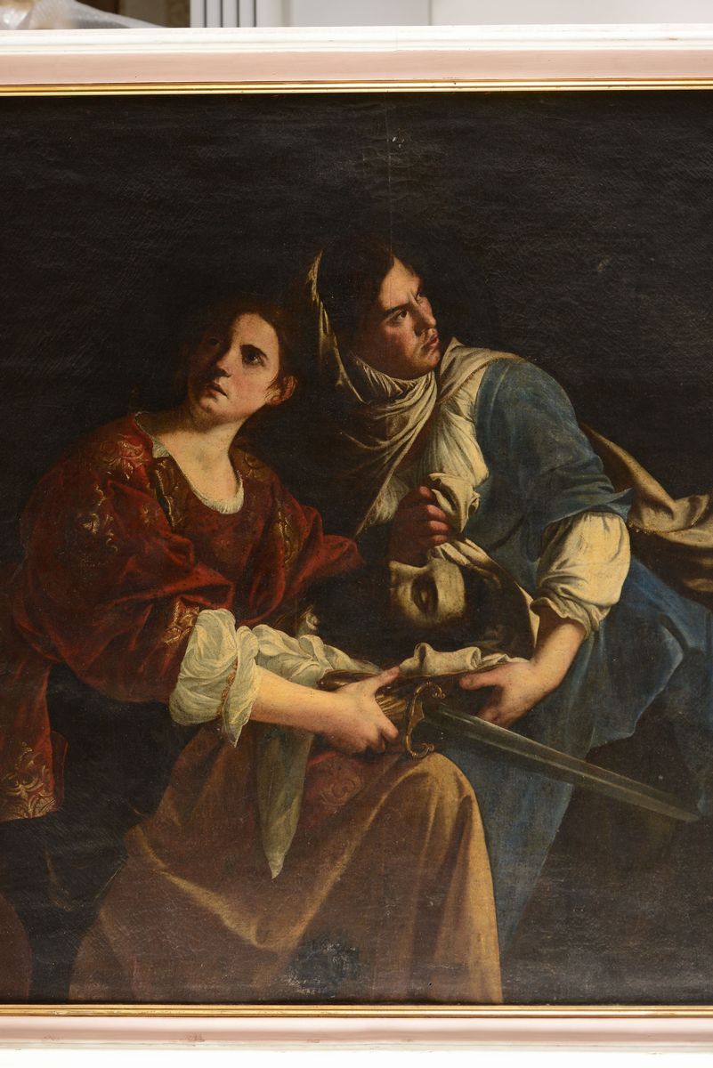 Orazio Gentileschi (pisa 1563 - Londra 1639), Bottega Digiuditta e Oloferne