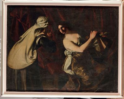 Artemisia Gentileschi (roma 1593 - Napoli 1653), Ambito Digiuditta Si Prepara All’incontro con Ol...