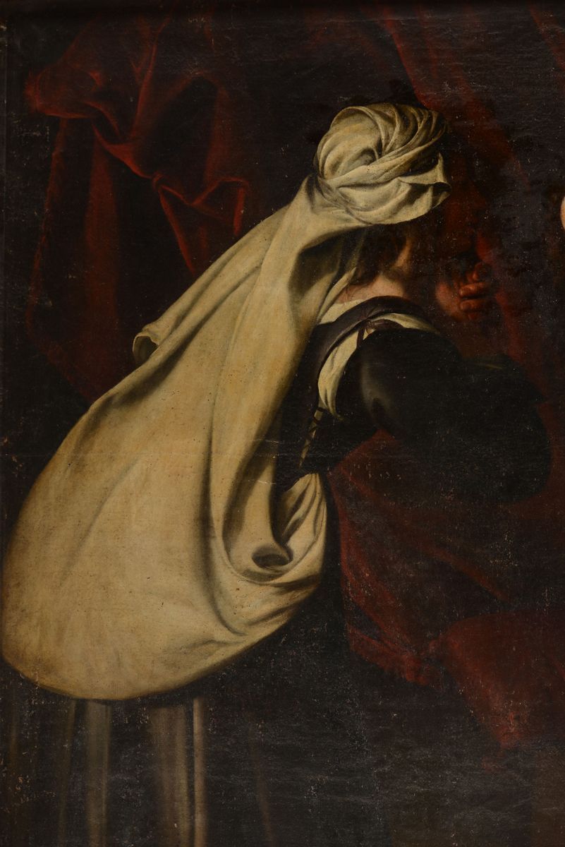 Artemisia Gentileschi (roma 1593 - Napoli 1653), Ambito Digiuditta Si Prepara All’incontro con Ol...