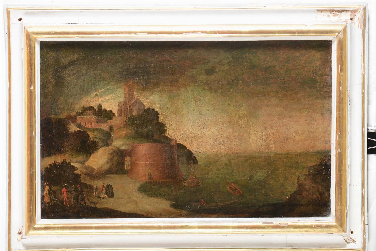 Filippo Angeli Detto Filippo Napoletano - Filippo Napoletano (1589-1629), Cerchia Diveduta Costie...