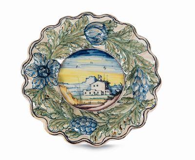 Piattino Pavia, Bottega della Prima Metà del XVIII Secolo