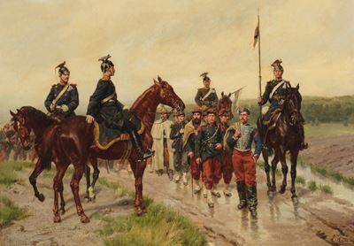 Johann E. Huentenscena di Guerra Franco Prussiana