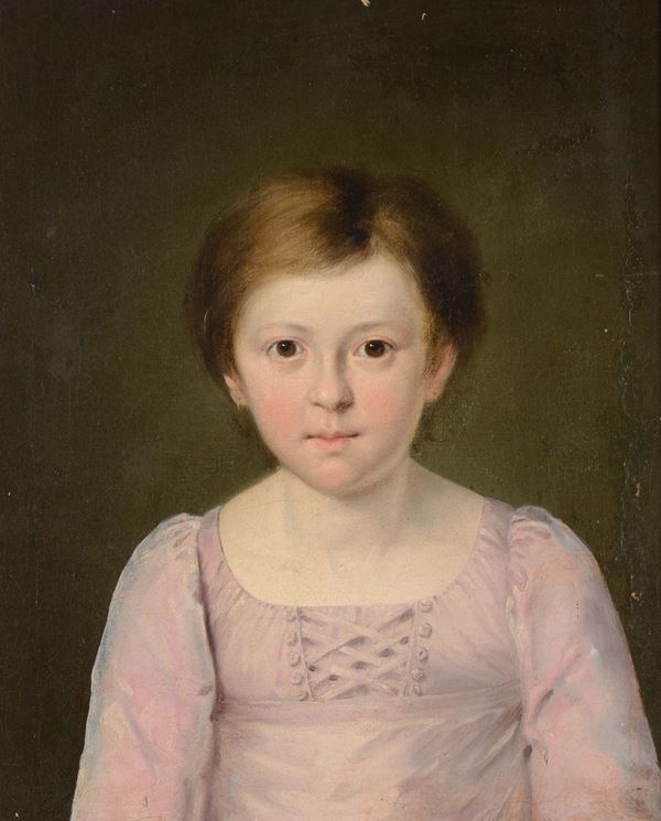 Ambiente Biedermaier Ritratto di fanciulla