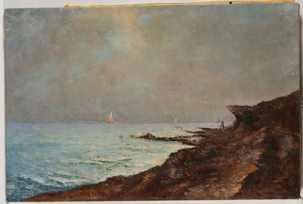 Anonimo del XIX secolo Scogliera