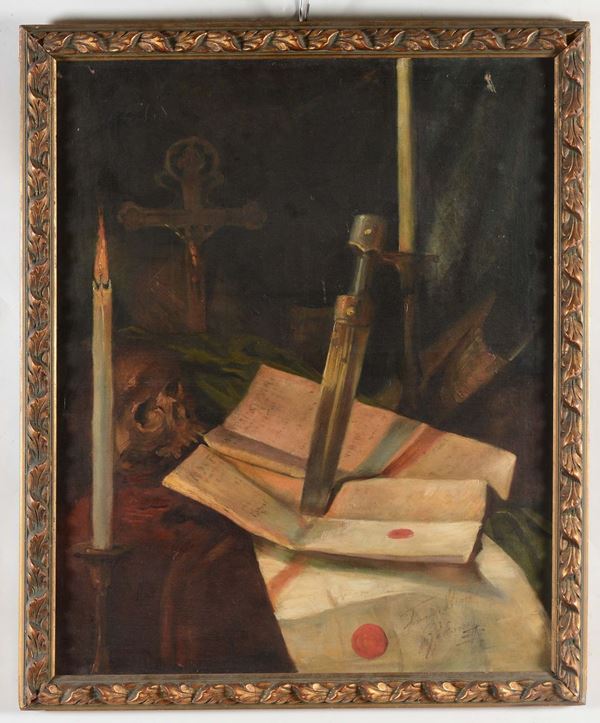 Anonimo del XIX secolo Vanitas