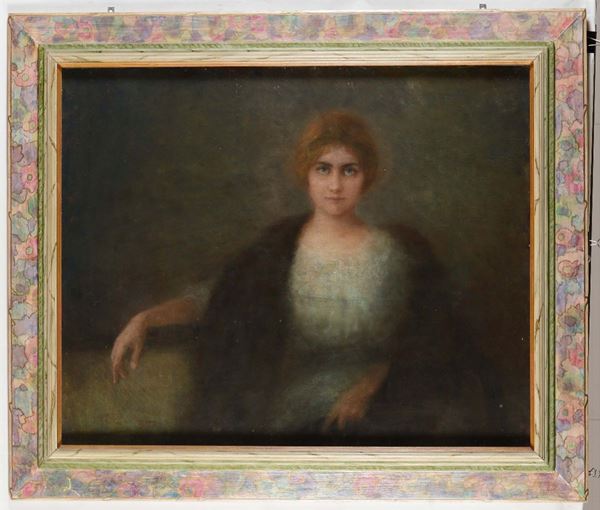 Anonimo del XIX secolo Ritratto di ragazza