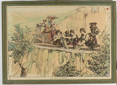 Grande Litografia a Colori da Pinelli