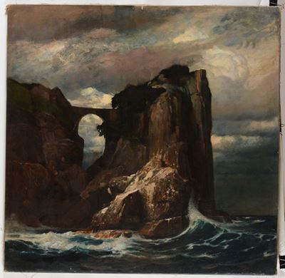 Oszkar Mendlik (1871-1963)scoglio con Ponte